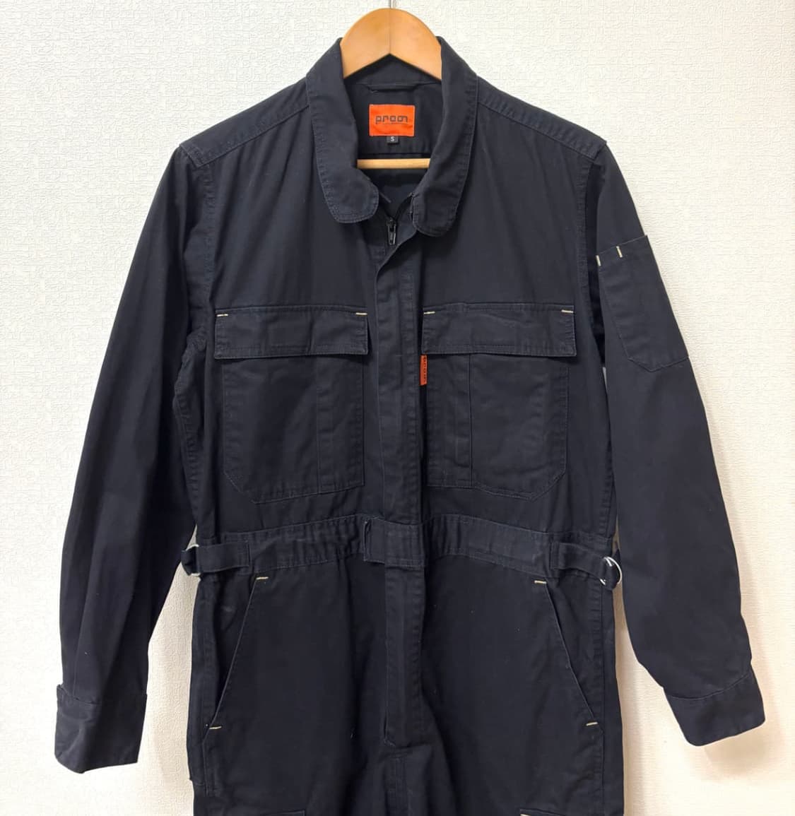 재패니즈 빈티지 롱슬리브 점프수트 상품이미지2