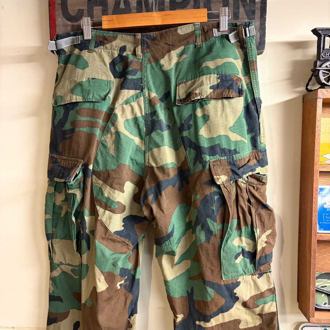 US Woodland BDU Pants M-L Size 260505-3 상품이미지6