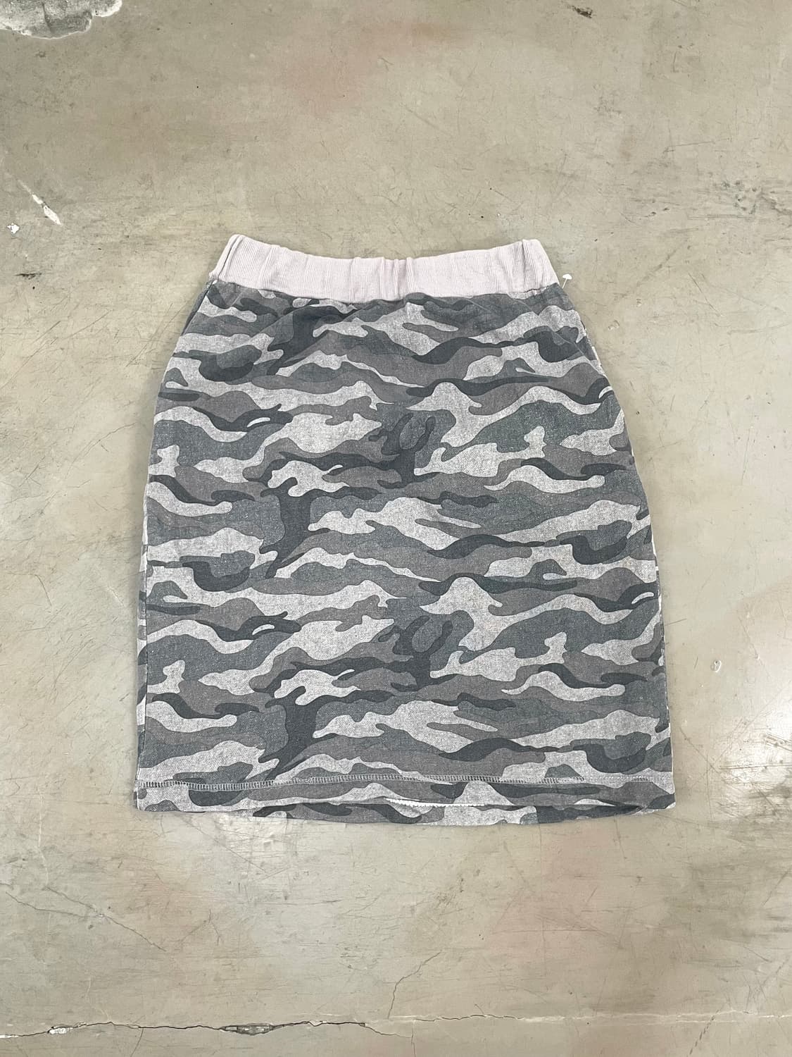 camo Pattern Details Midi skirt 상품이미지2