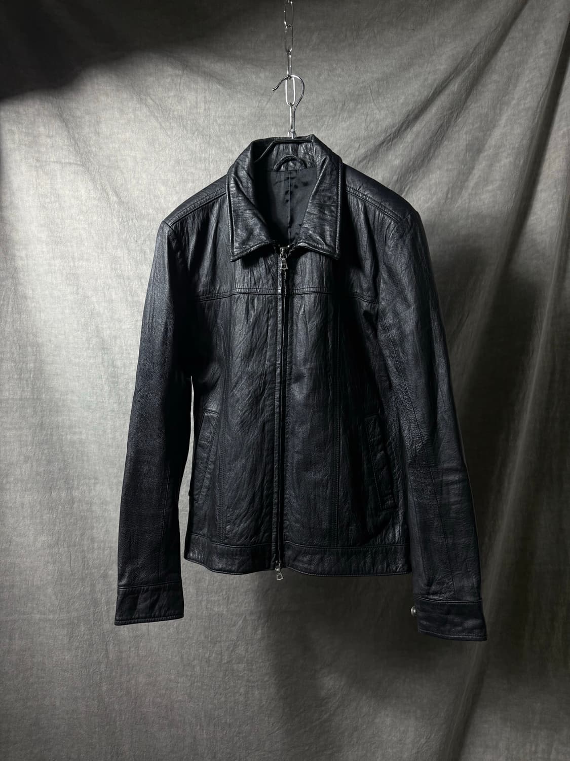 No ID Leather Jacket  상품이미지2