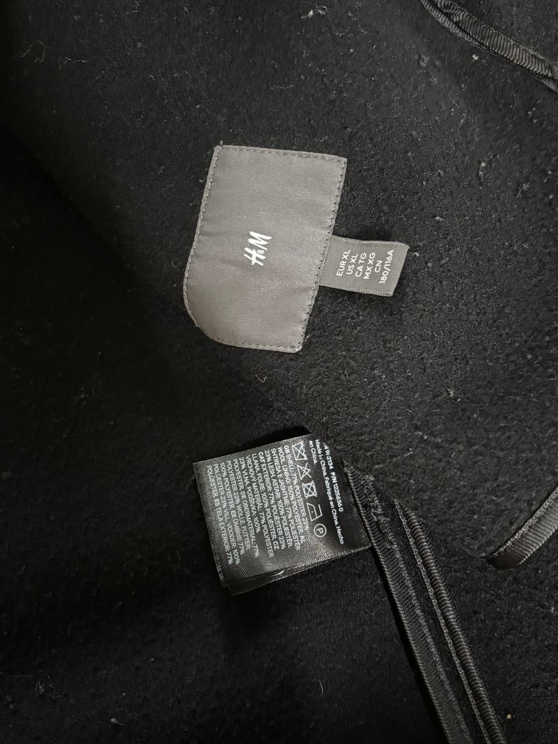 H&M 울 하프 코트 (XL) 상품이미지3