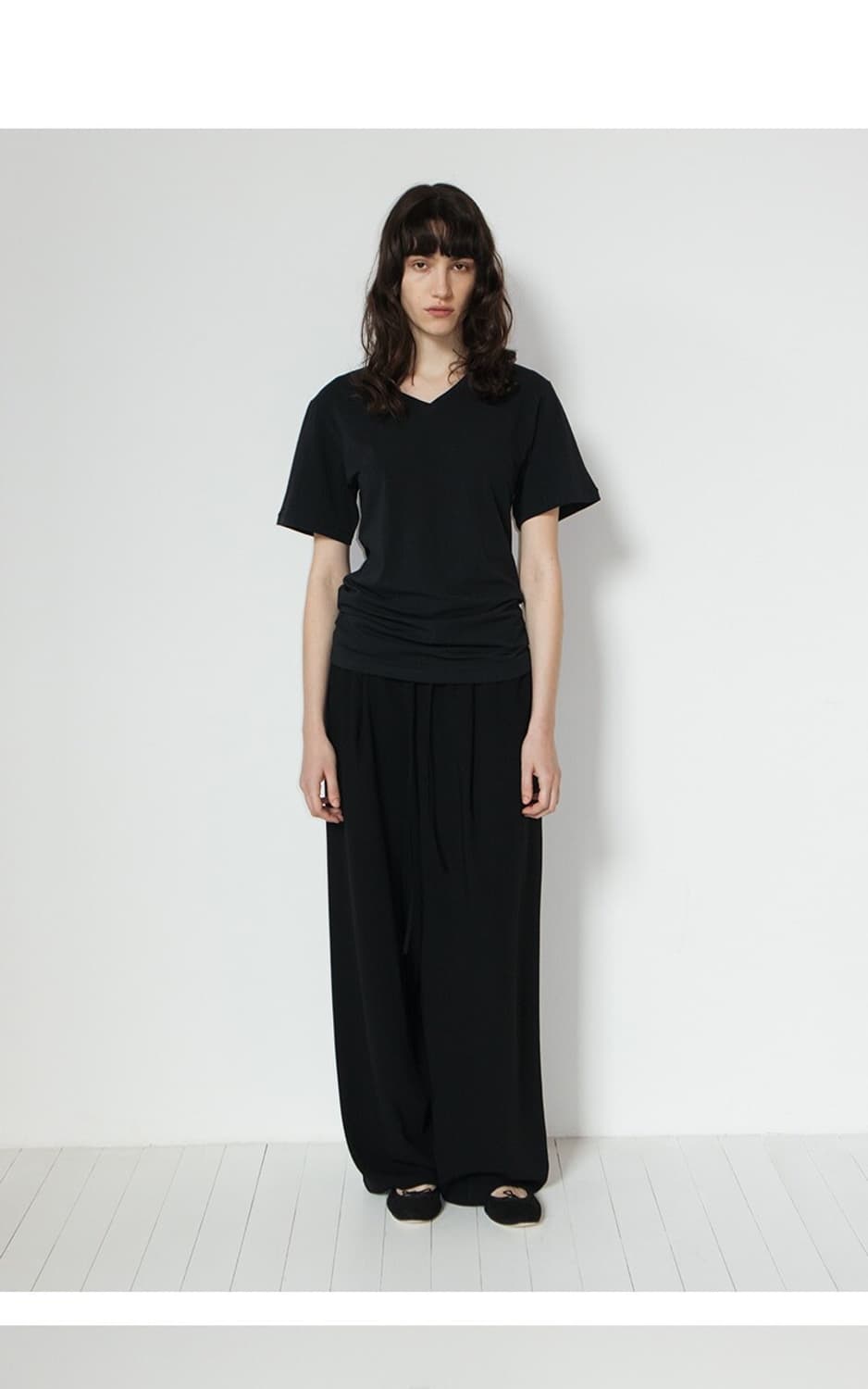 Repos Slim-Fit Half Sleeve T-Shirt 상품이미지1