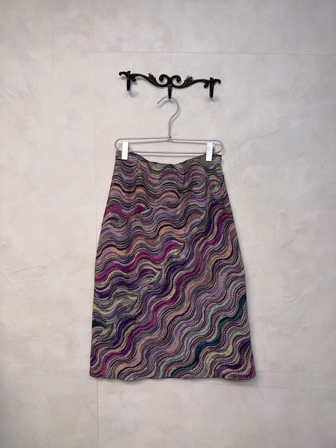 Missoni pink purple ethnic pattern skirt 상품이미지3