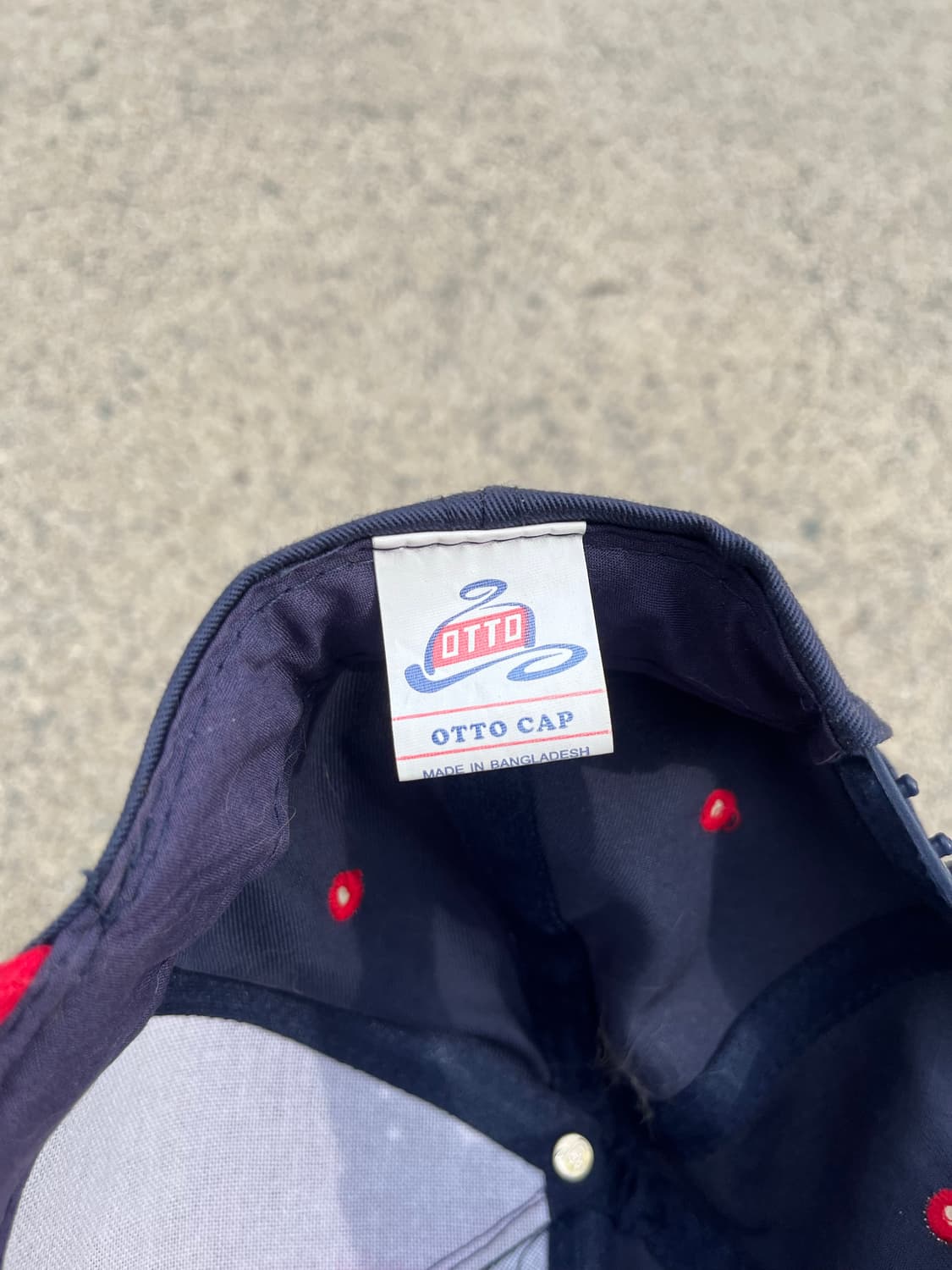 빈티지 투톤 볼캡 자수 선페이드 상품이미지6