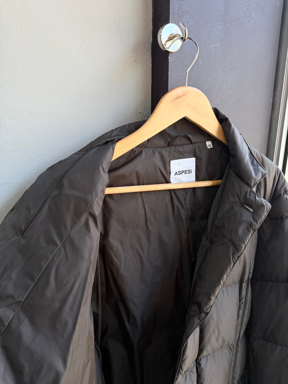 XXL/ 아스페시 퀄팅 다운 패딩 블레이저 자켓 상품이미지6