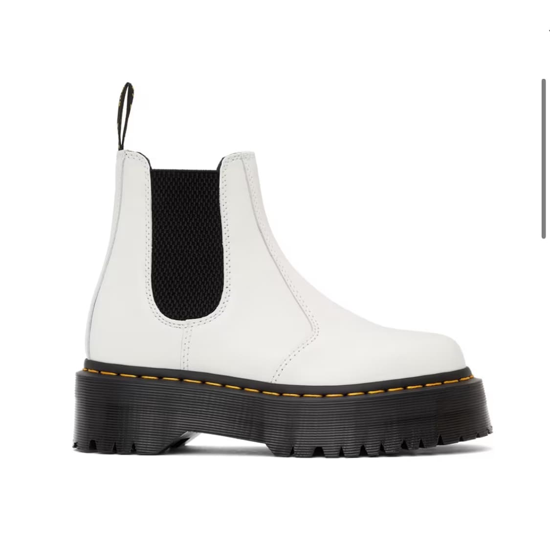 닥터마틴 화이트 첼시부츠 uk 4 새상품 Ssense 구매후 보관만 한  상품이미지7
