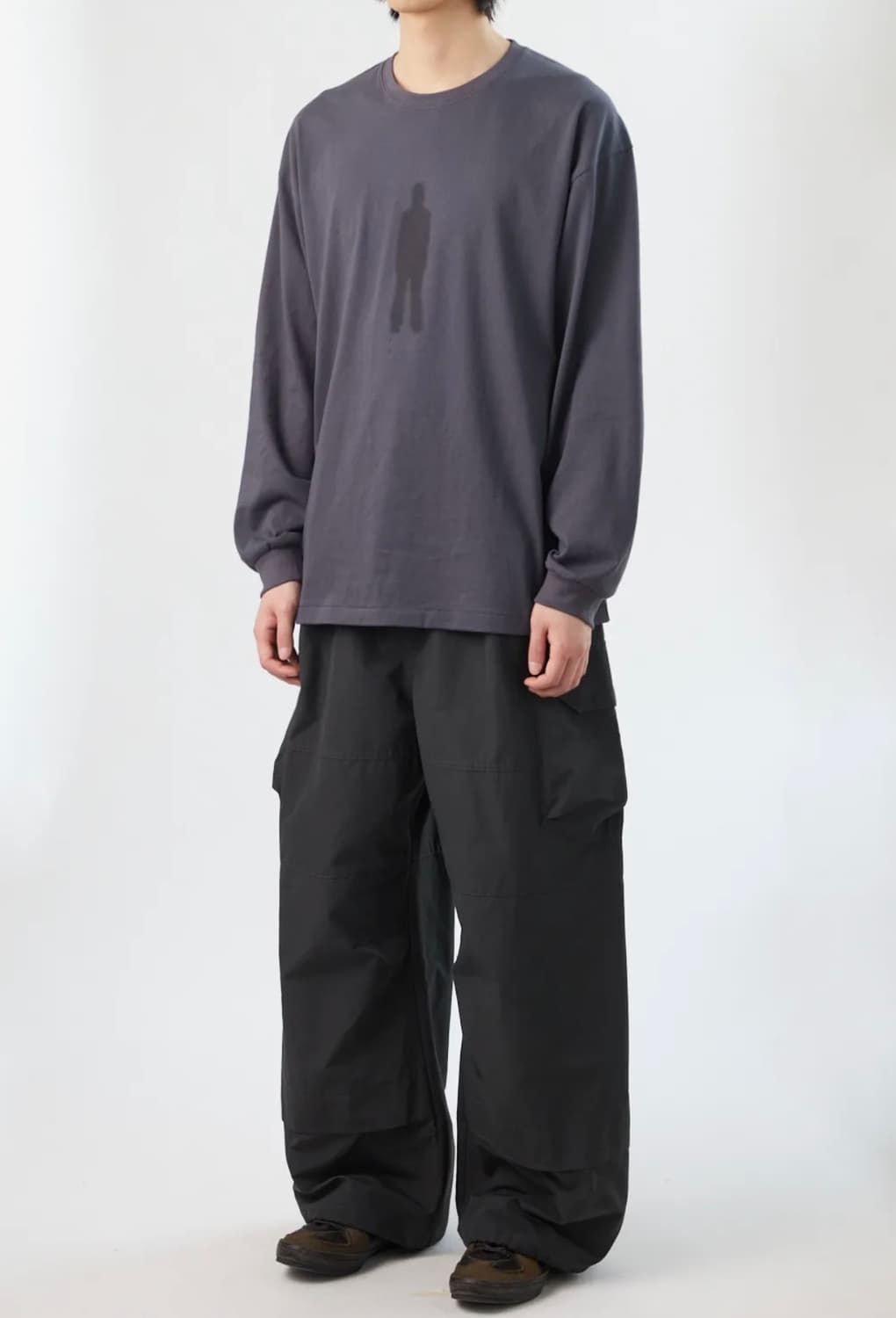 해칭룸 고스트 티 퍼플 차콜 상품이미지3