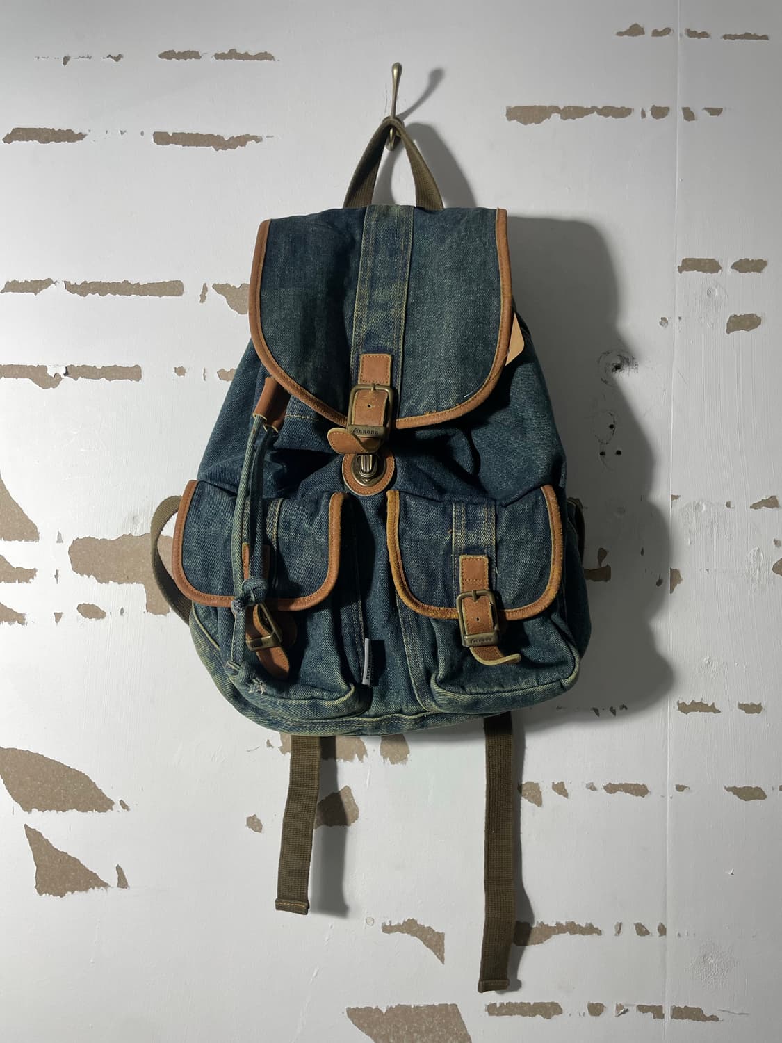 JPN vtg 데님 백팩 상품이미지1