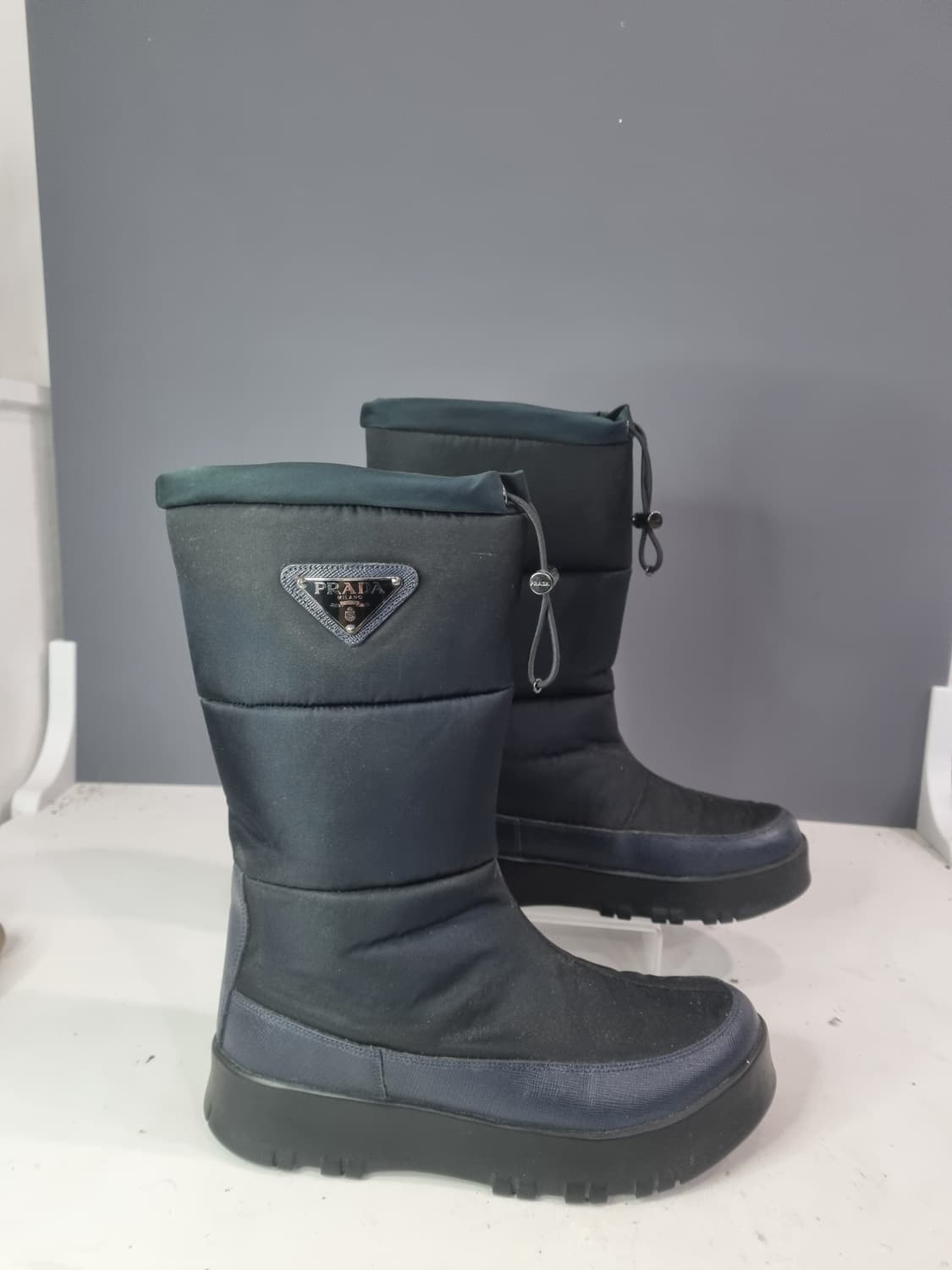 프라다 37 빈티지패딩부츠 상품이미지1