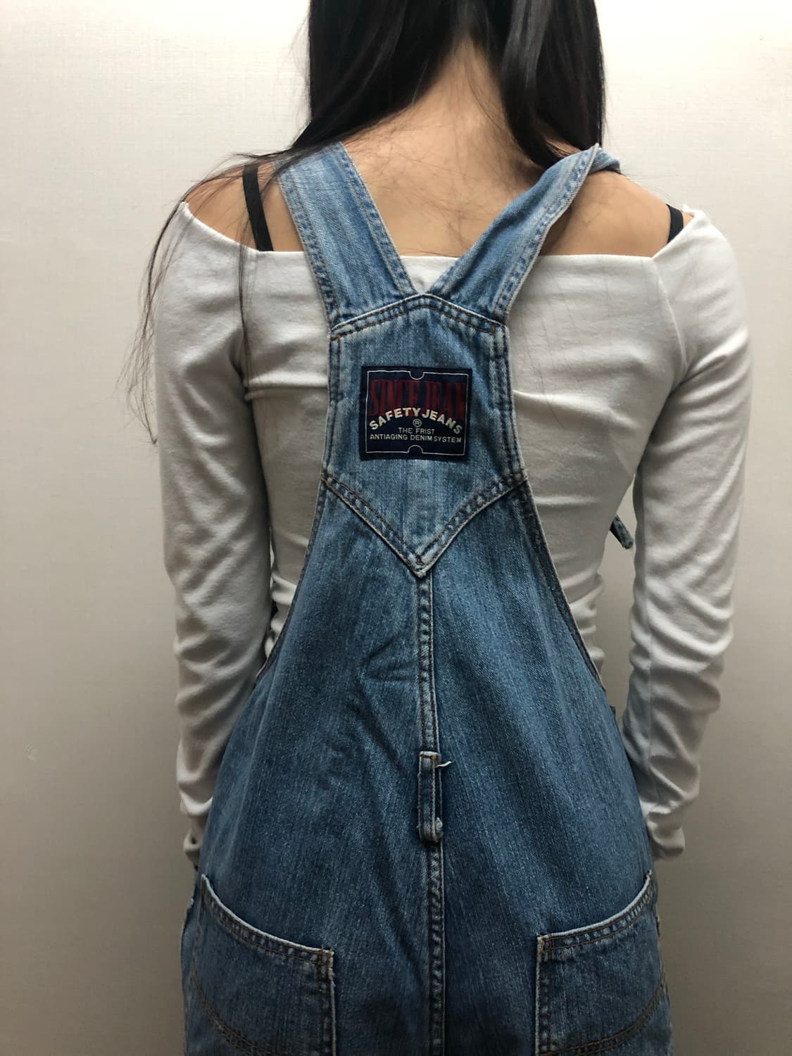 빈티지 데님 오버롤 팬츠 상품이미지8