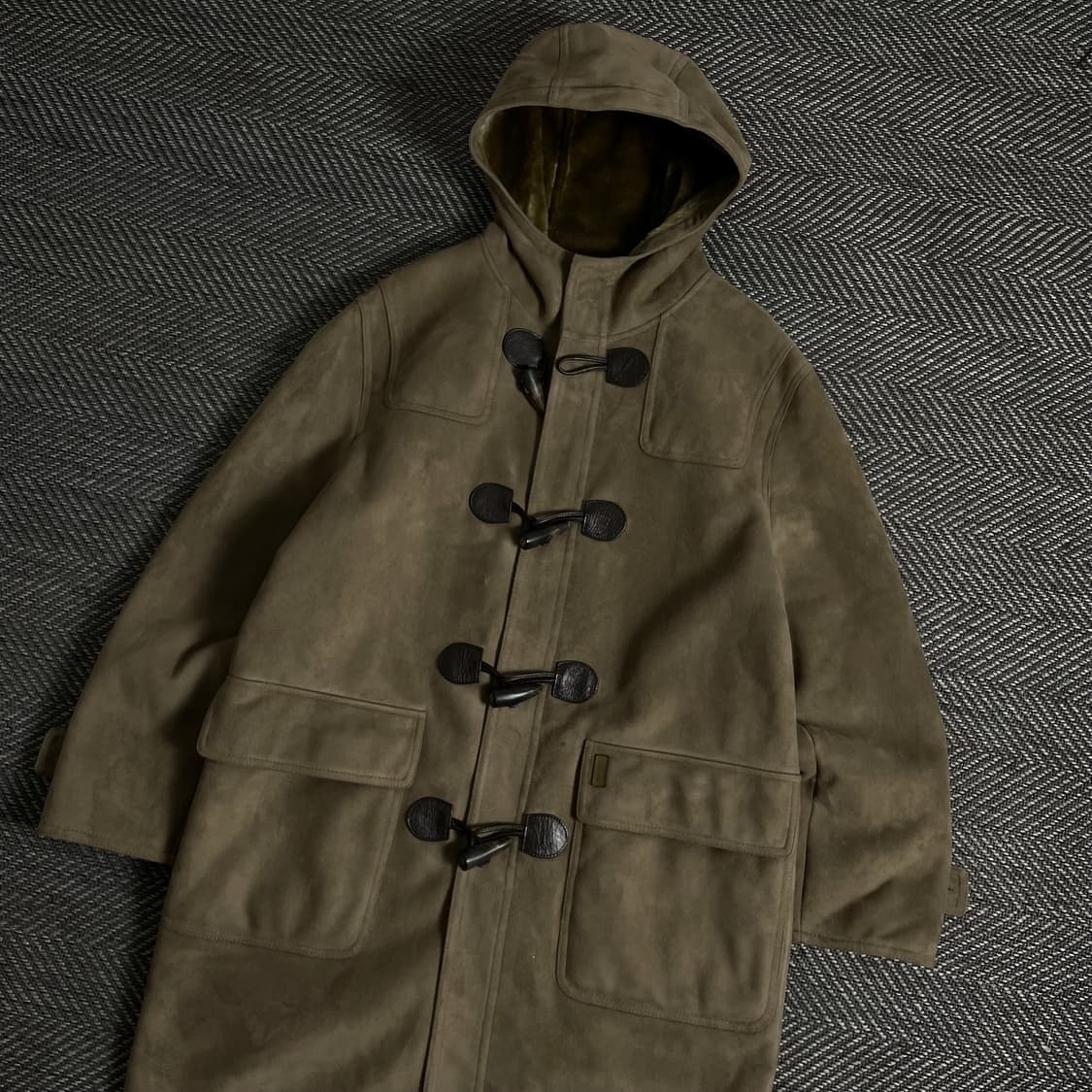 리바이스 오리지날 스웨이드 더플 롱 코트y 2961 상품이미지1