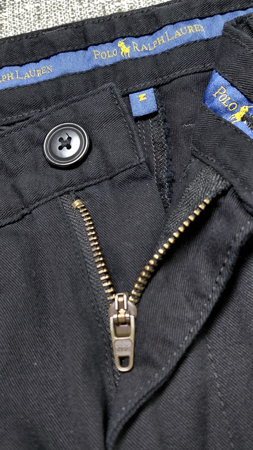 [M] POLO RALPH LAUREN 블랙 코튼 치노 쇼츠 상품이미지5