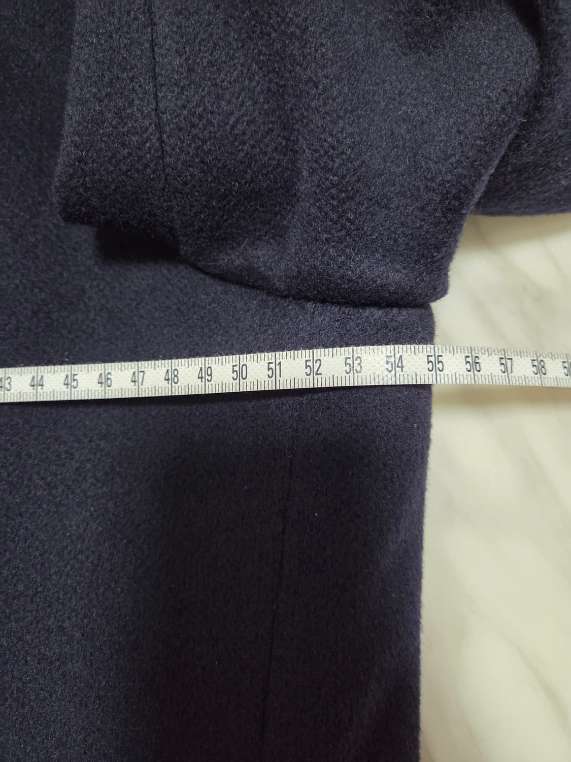 솔리드옴므 네이비 더블 브레스티드 코트 상품이미지9