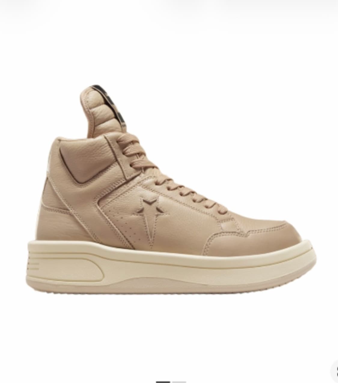 [280]컨버스 릭오웬스 터보웨폰 케이브 하이탑 다크쉐도우 drkshdw 상품이미지1