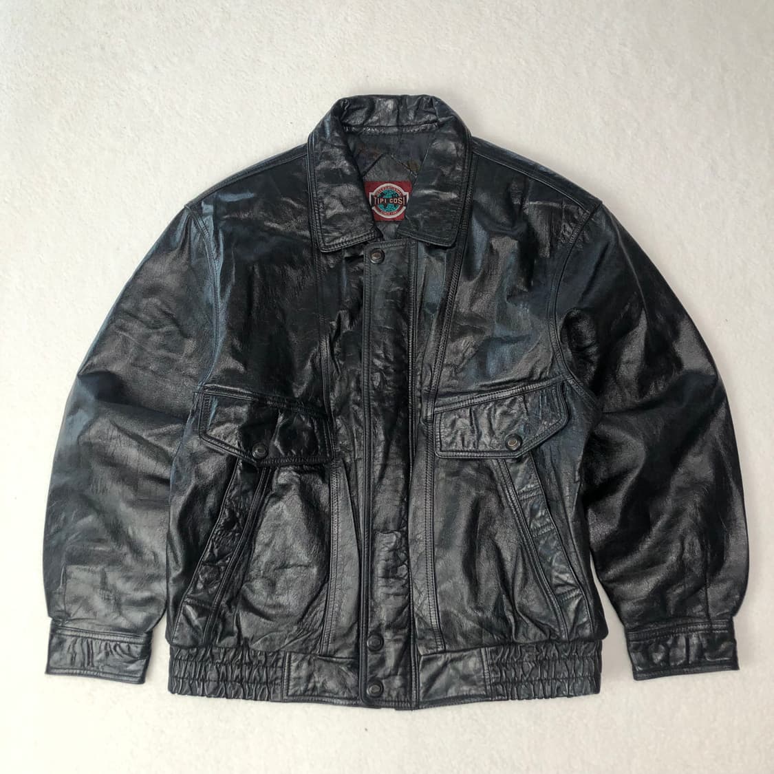 티파코시 카우하이드 레더자켓 상품이미지1