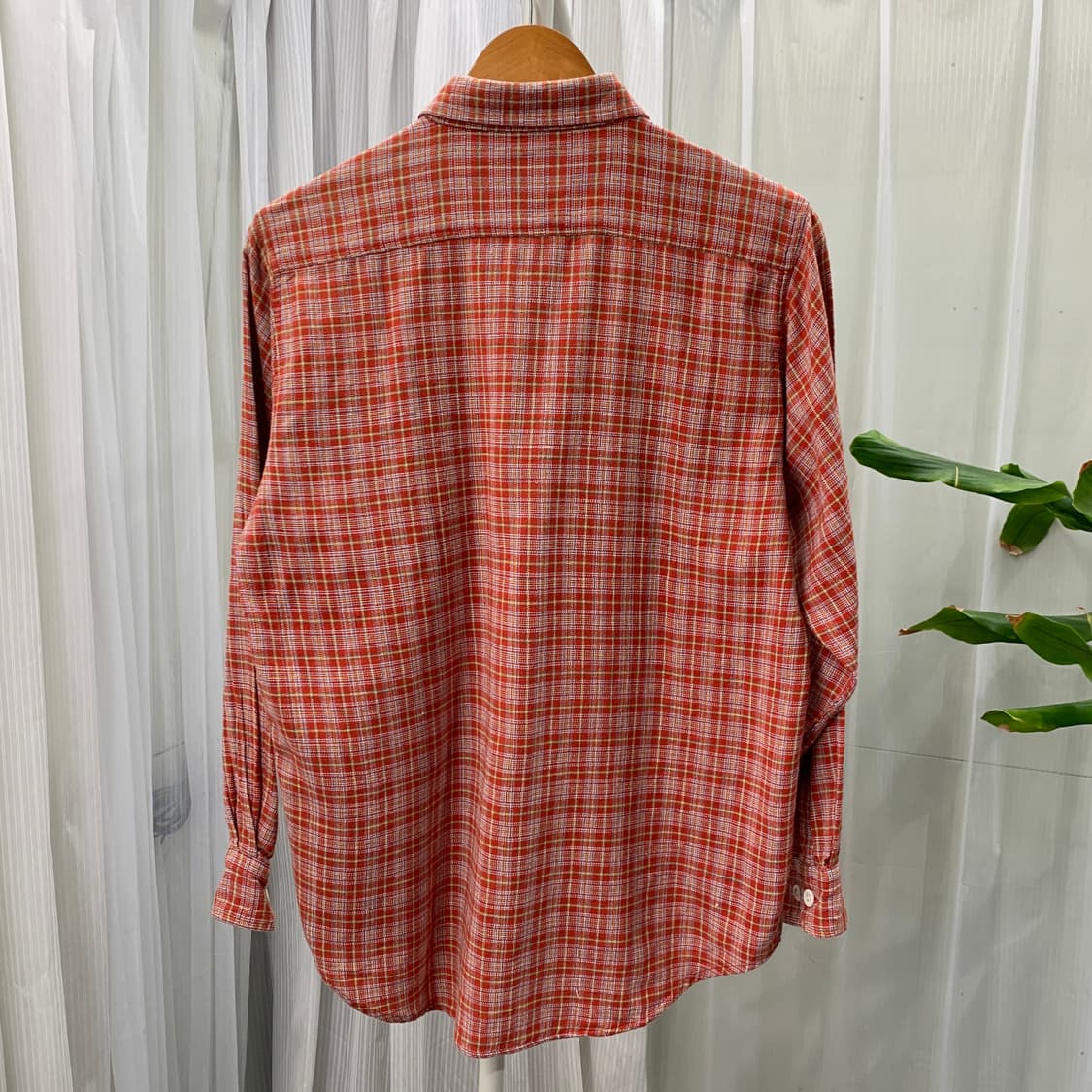 빅존 BIGJOHN 체크 패턴 워크 셔츠 1921 상품이미지2