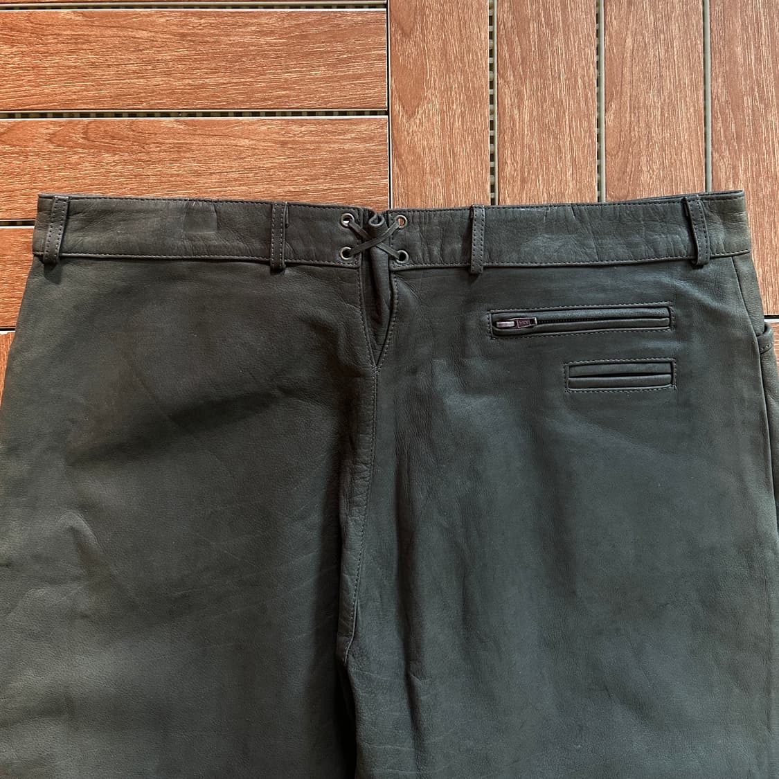 Vintage buffalo leather pants 상품이미지6