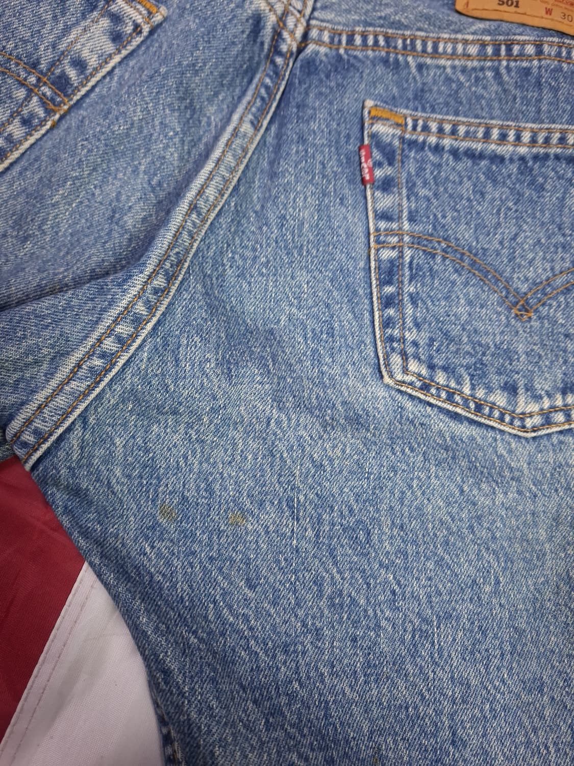 오리지날 00's 미국제조 리바이스 501 데님진 상품이미지9