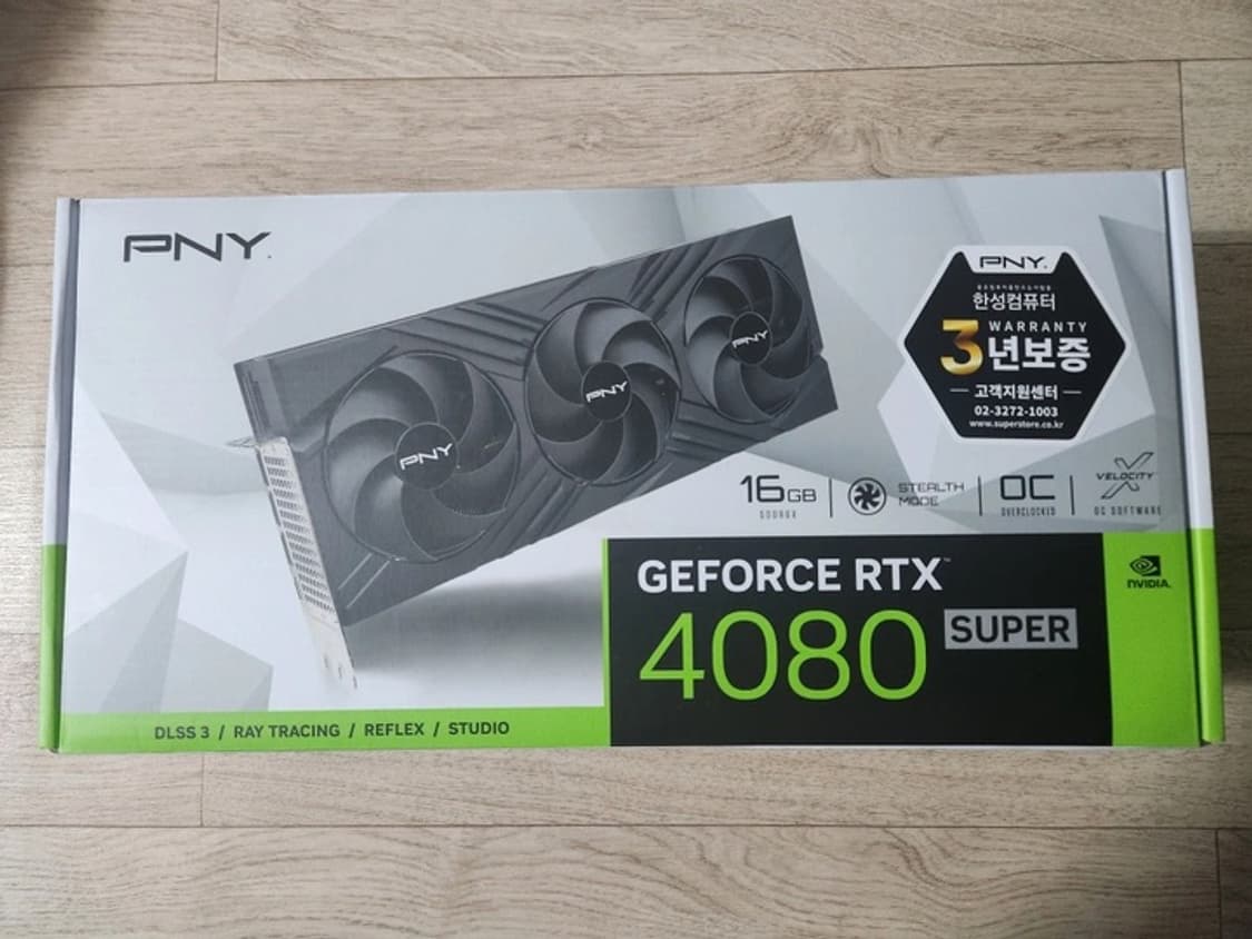 PNY 지포스 RTX 4080 super 상품이미지1