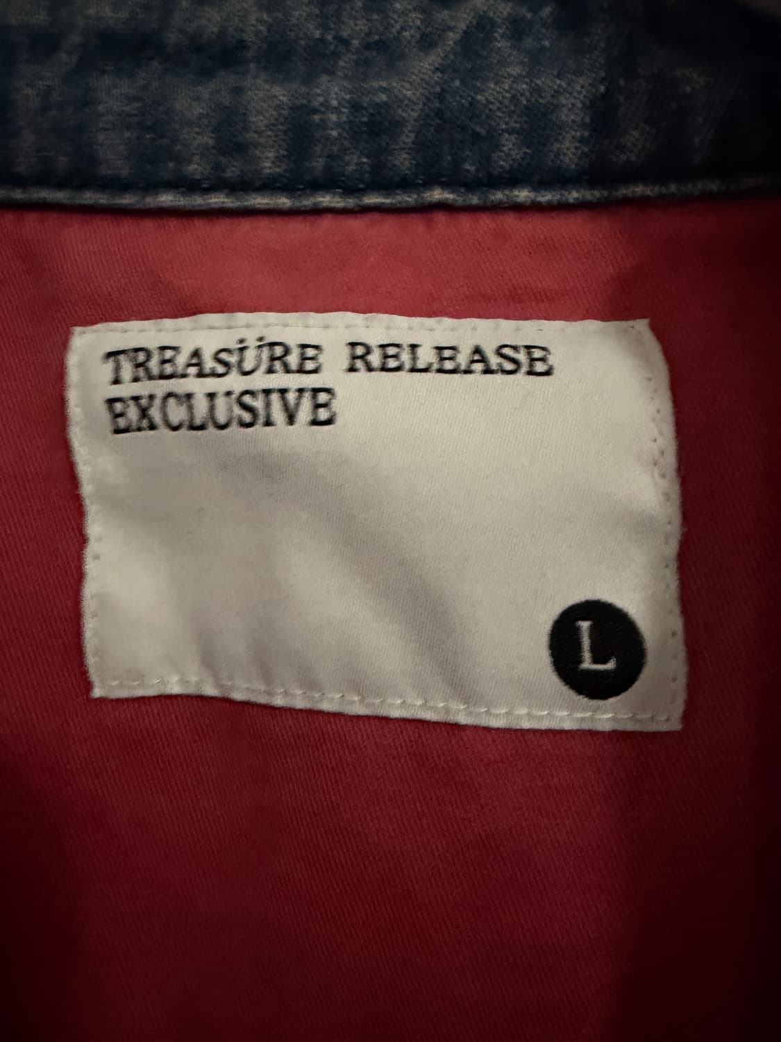 자수 핀 디테일이 있는 데님 재킷 상품이미지5