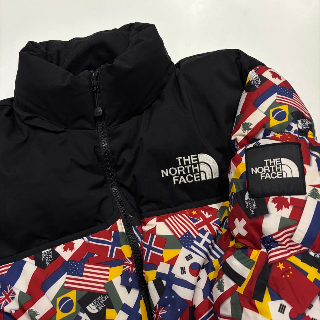 [XL] 노스페이스 만국기 다운 눕시 패딩 C831 상품이미지3