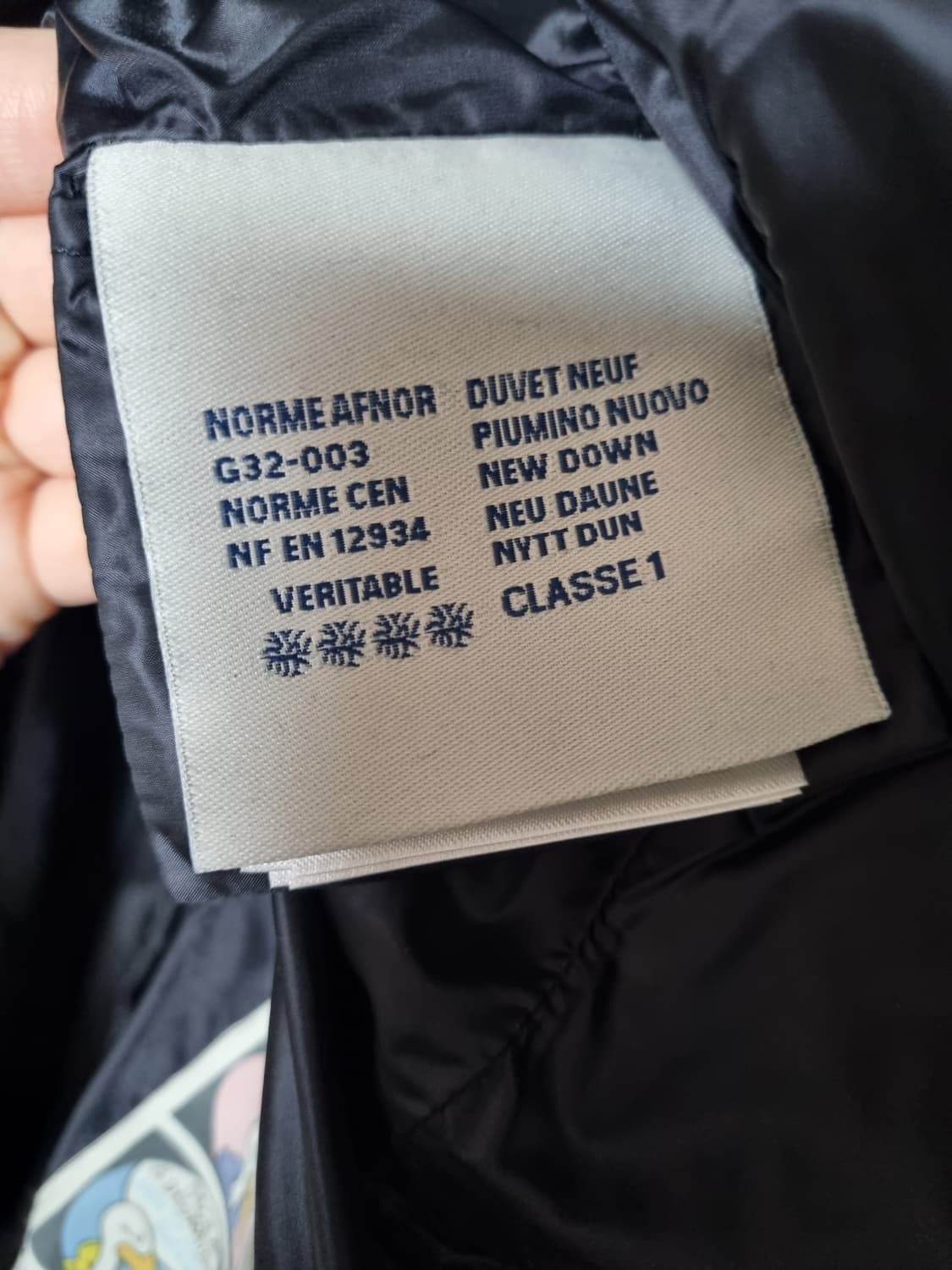 정품) 몽클레르  헤르민 패딩  상품이미지9