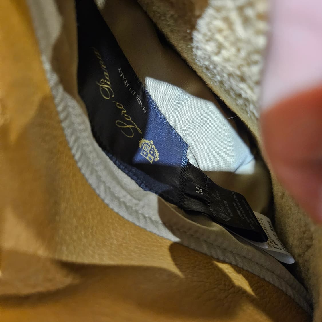 로로피아나 램스킨 리버시블 풀 시어링 무스탕 가죽자켓 상품이미지5