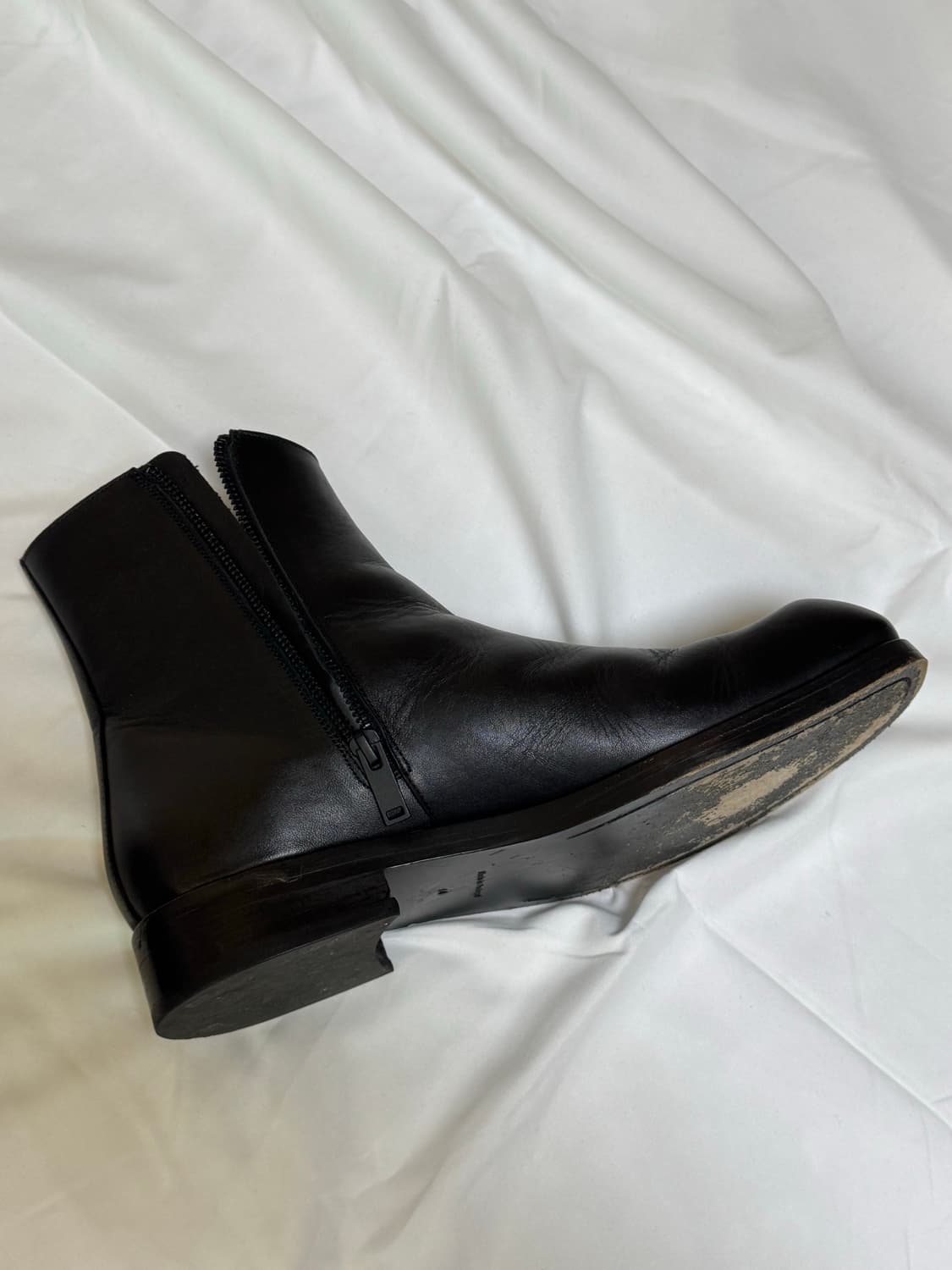 코스 zipped ankle boots 블랙 44 상품이미지2