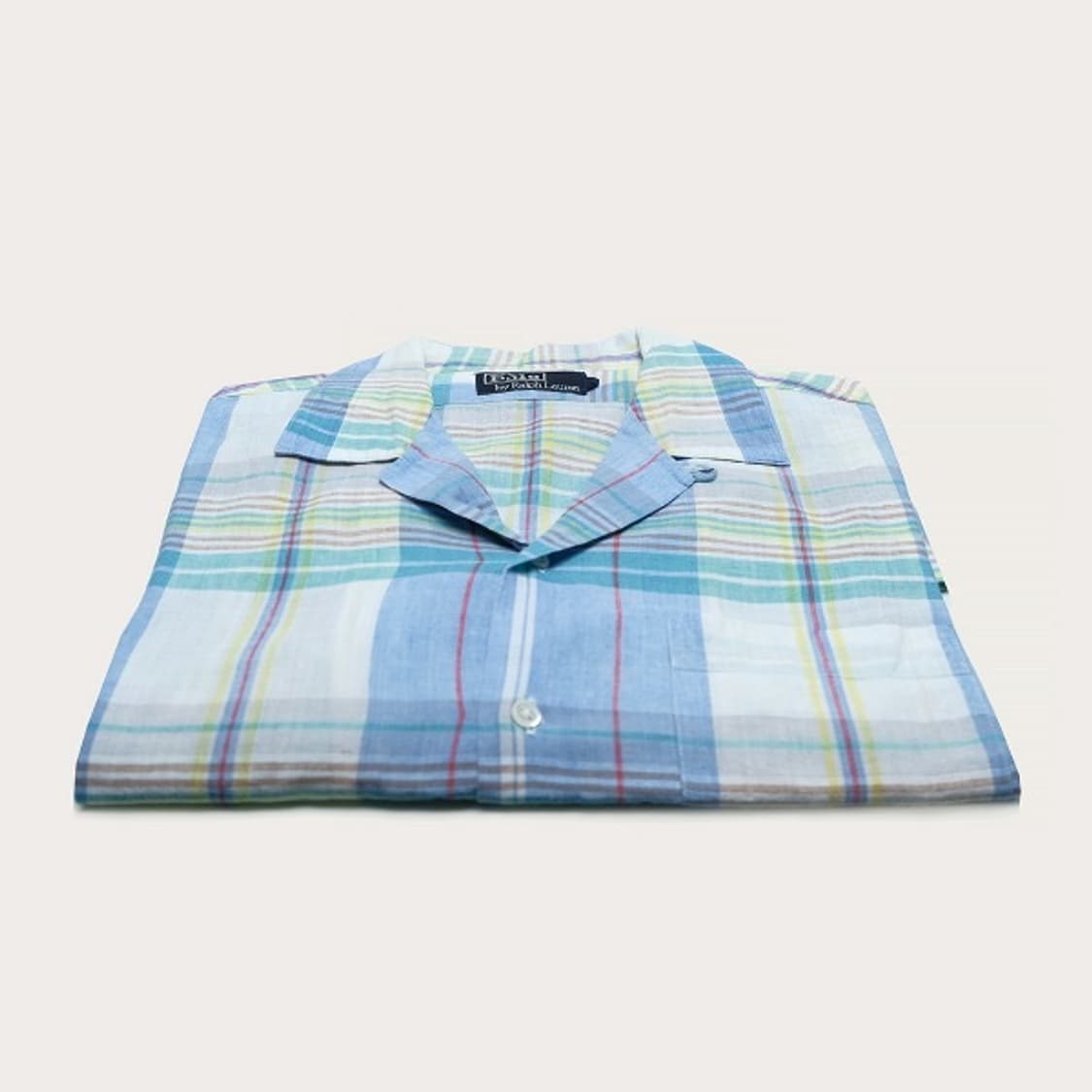 open collar check shirt 상품이미지1