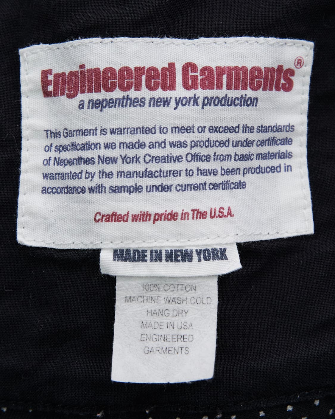 Engineered Garments 폴카닷 앤도버 블레이저 상품이미지5