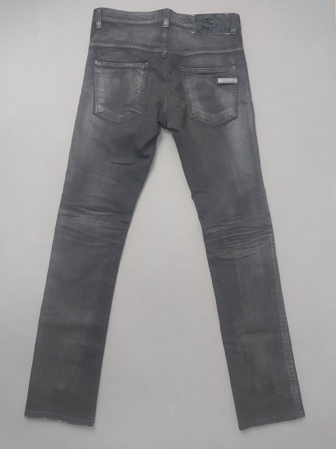 [33] 플랙 진 송치탭 블랙워싱 슬랜더진 쳥바지 상품이미지7