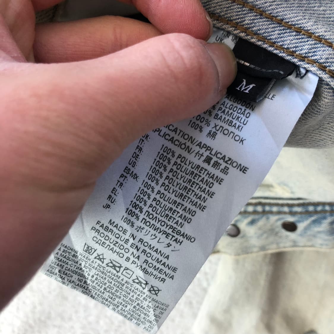 디젤 디스트로이드 데님자켓  상품이미지7