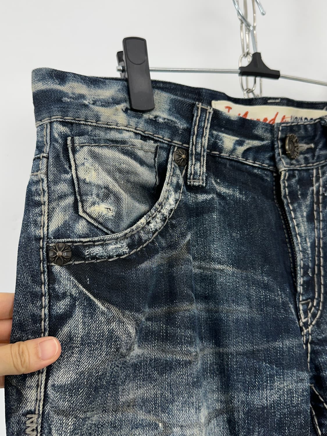 Buckaroo Chrome Rivet Washed Denim 상품이미지7