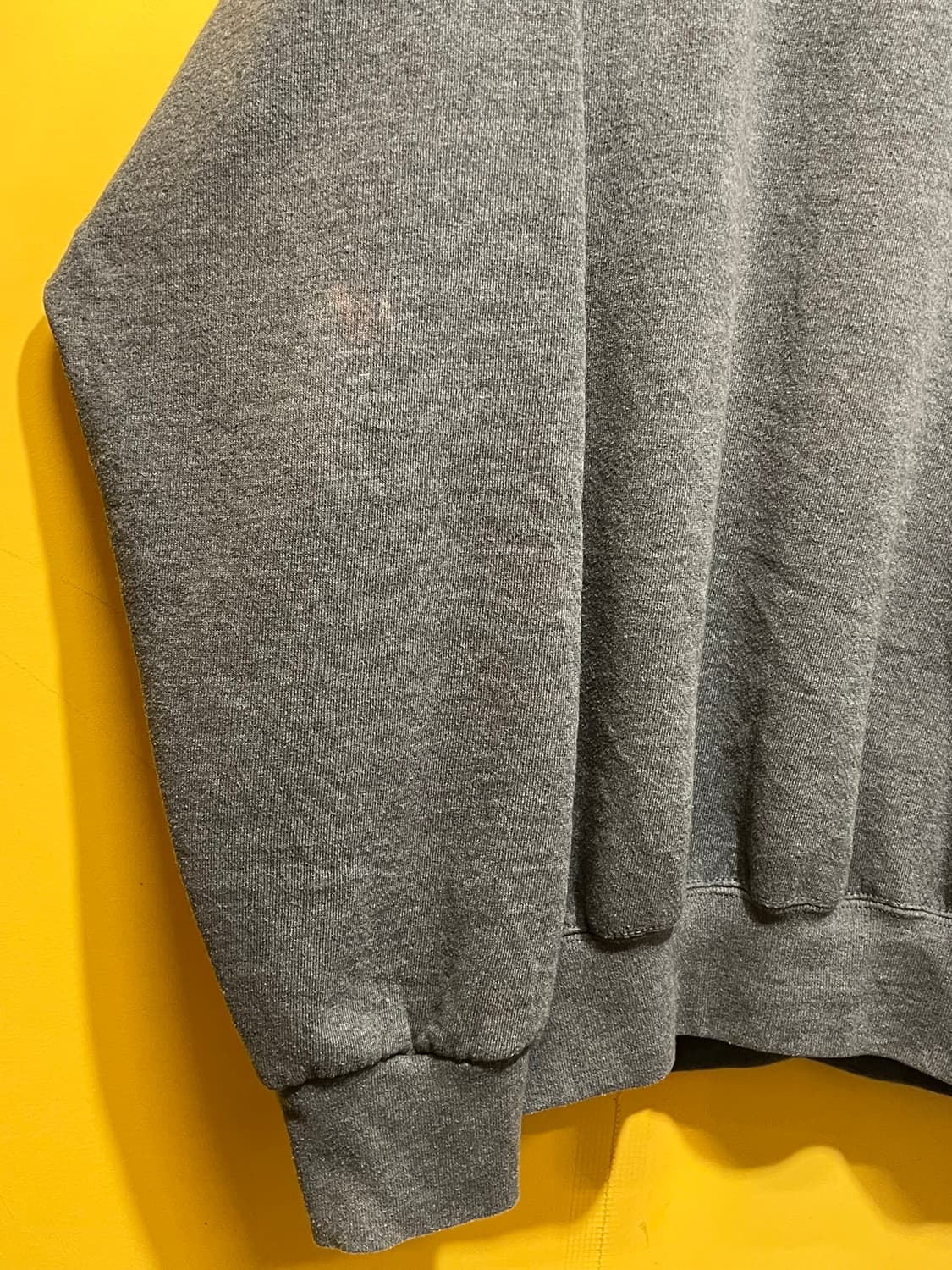 90's [XL] 러셀 애슬레틱 베이직 그레이 맨투맨 기모 스웨트셔츠 상품이미지6