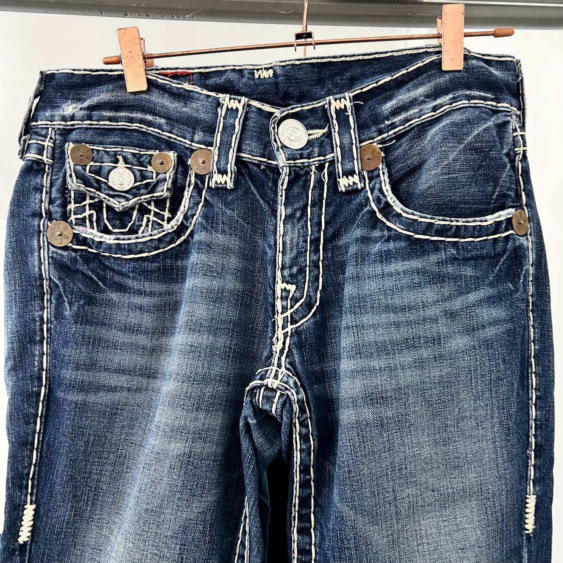 트루릴리전 월드투어 부츠컷 데님 팬츠 상품이미지7