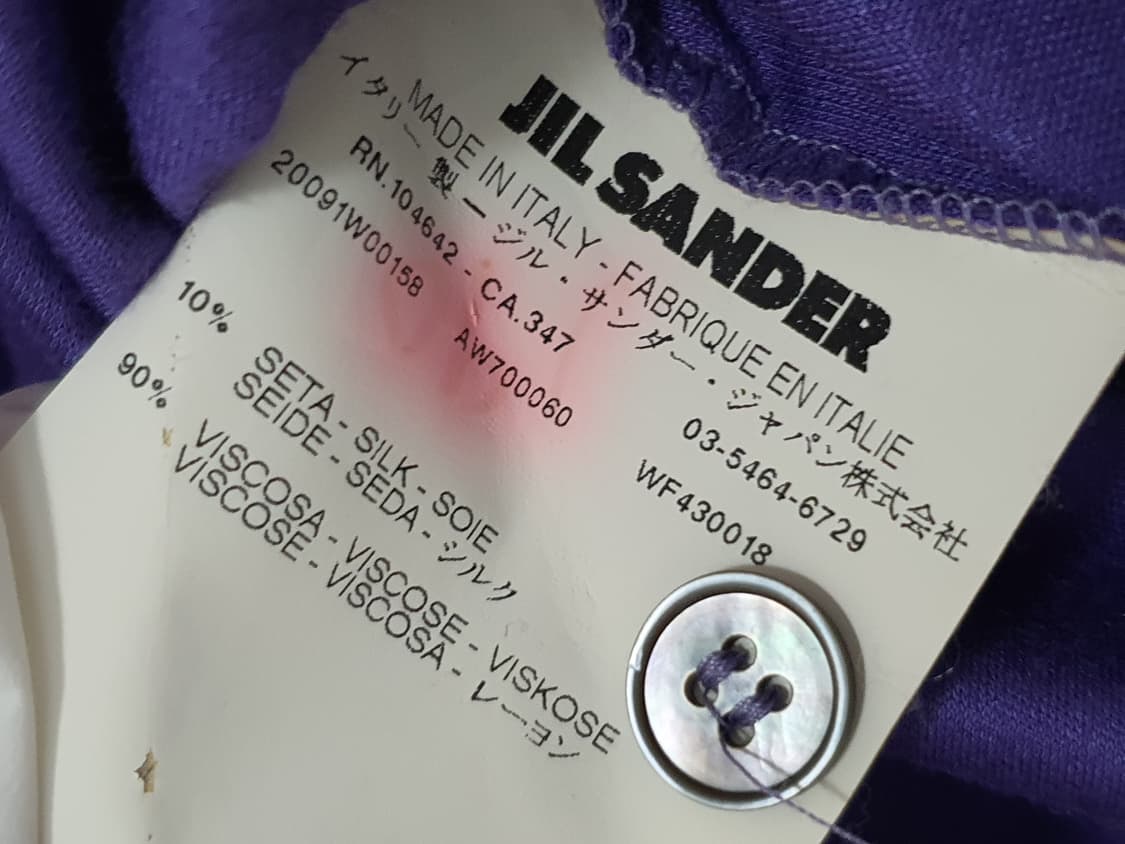 질샌더 실크 혼방 원피스 상품이미지7