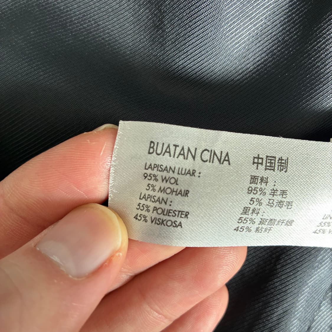 [46] 캘빈 클라인 더블 블레이저 울 코트 상품이미지3