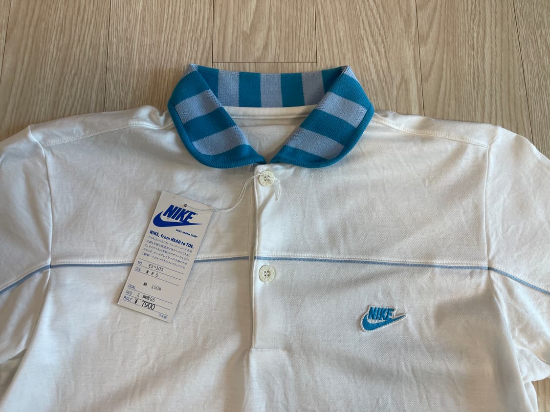 나이키 80s 올드 폴로 피케 티셔츠 NIKE OLD 1984 5번 상품이미지2