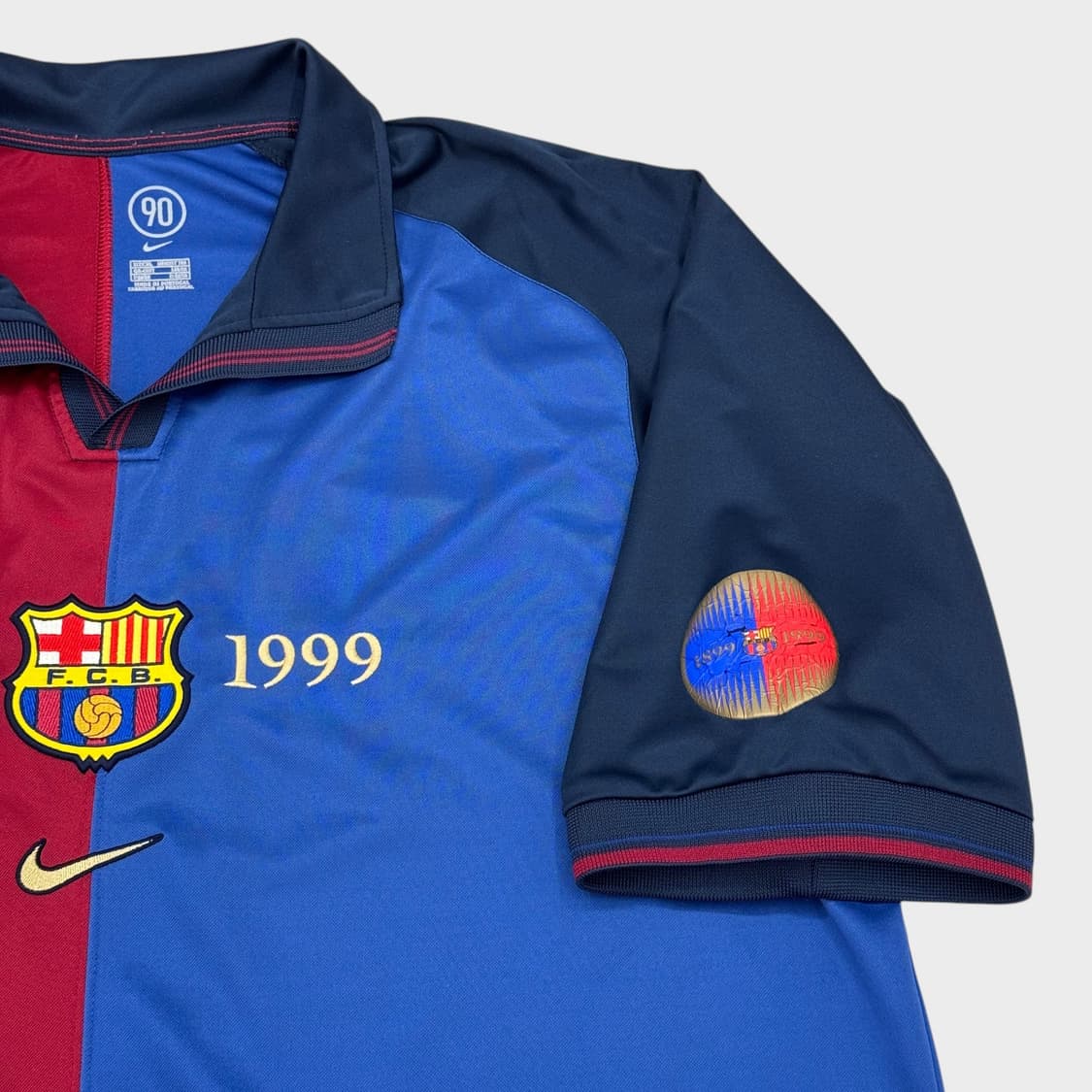 98-99 바르셀로나 홈 No.11 히바우두 상품이미지5