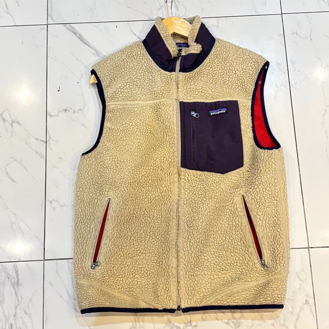 파타고니아 레트로 파일 조끼 베스트 베이지 m 상품이미지1