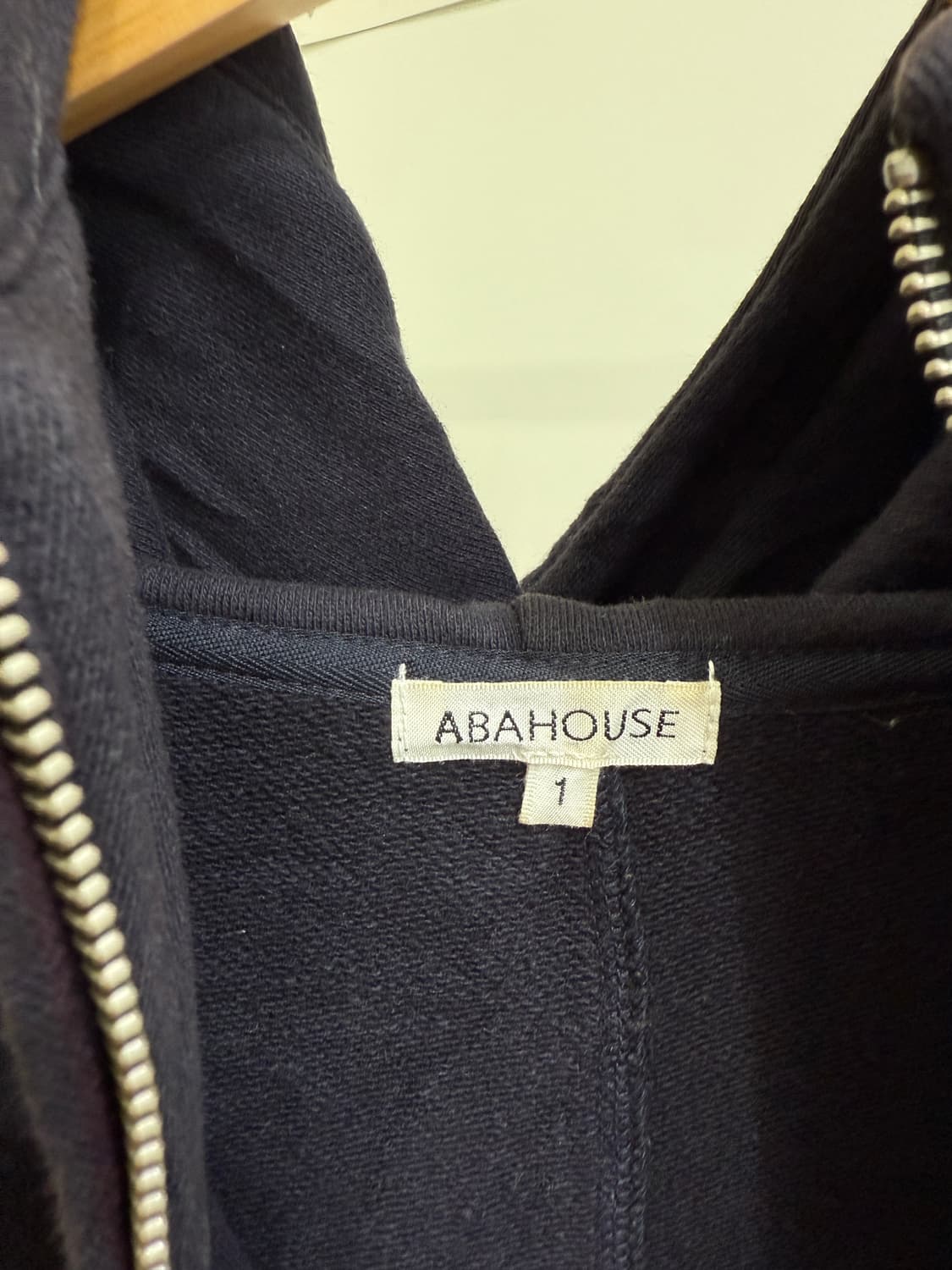 ABA HOUSE 아바하우스 판넬 투웨이 집업 후디 상품이미지6