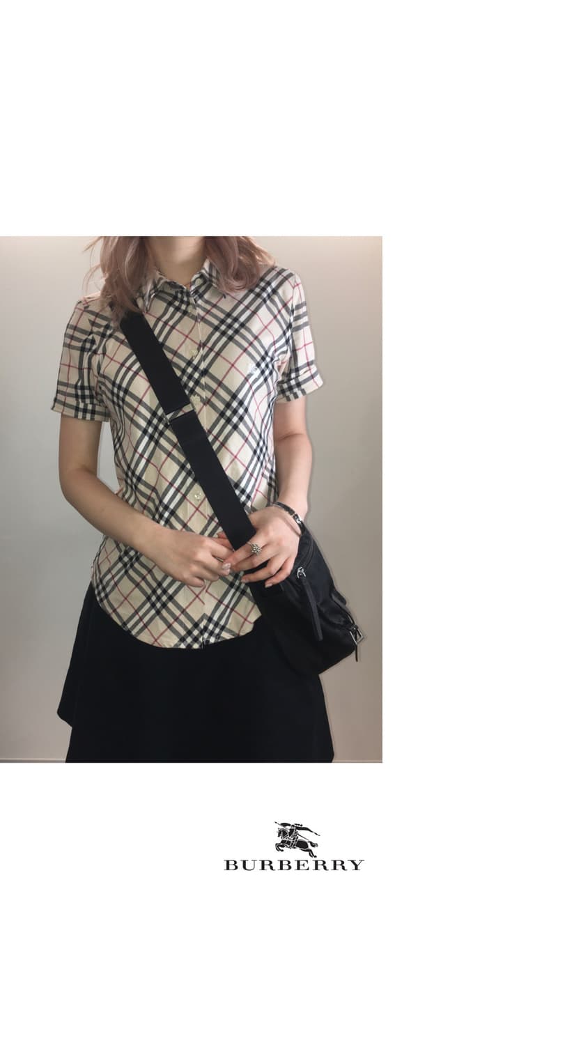 Burberry nova check shirts 상품이미지1