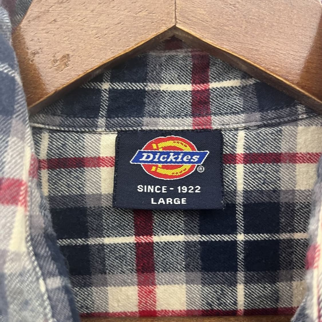 디키즈 올드스쿨 캐주얼 빈티지 슬림핏 체크 셔츠 L C10558 상품이미지5