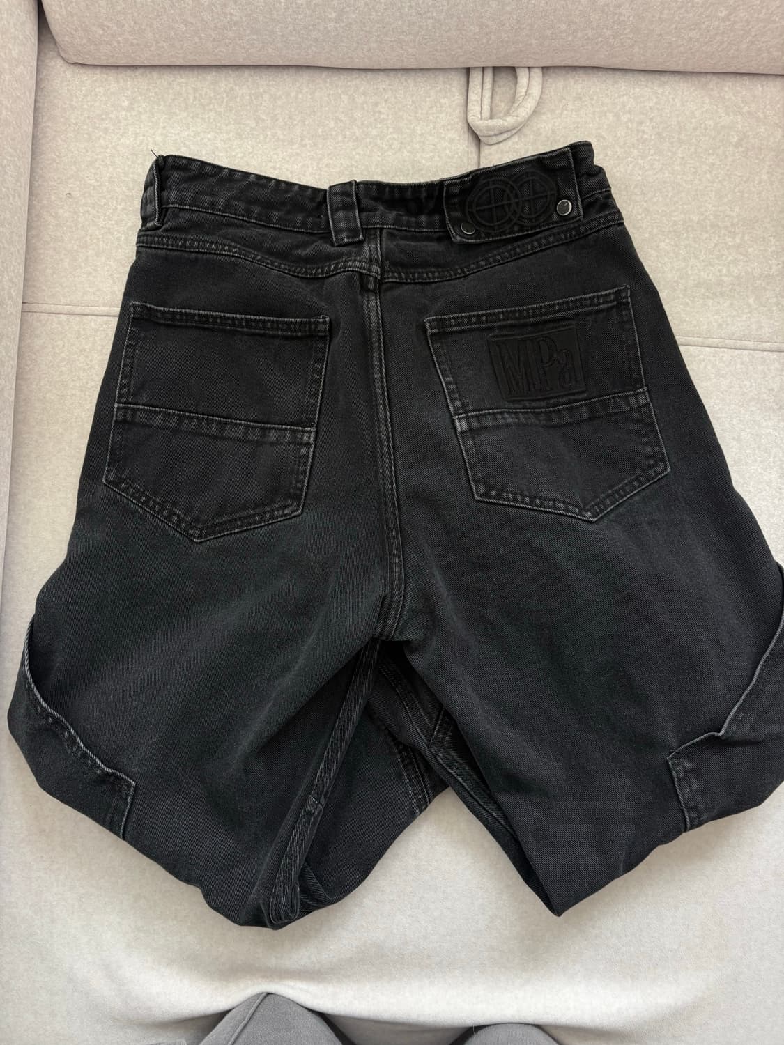 플라프틱프로덕트 MPa CALF POCKET PANTS (BLACK) 상품이미지2