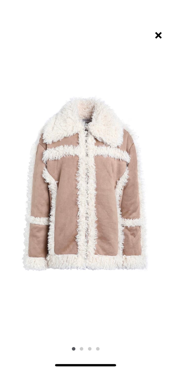 topshop 퍼자켓 아수라 무스탕 새상품 상품이미지1