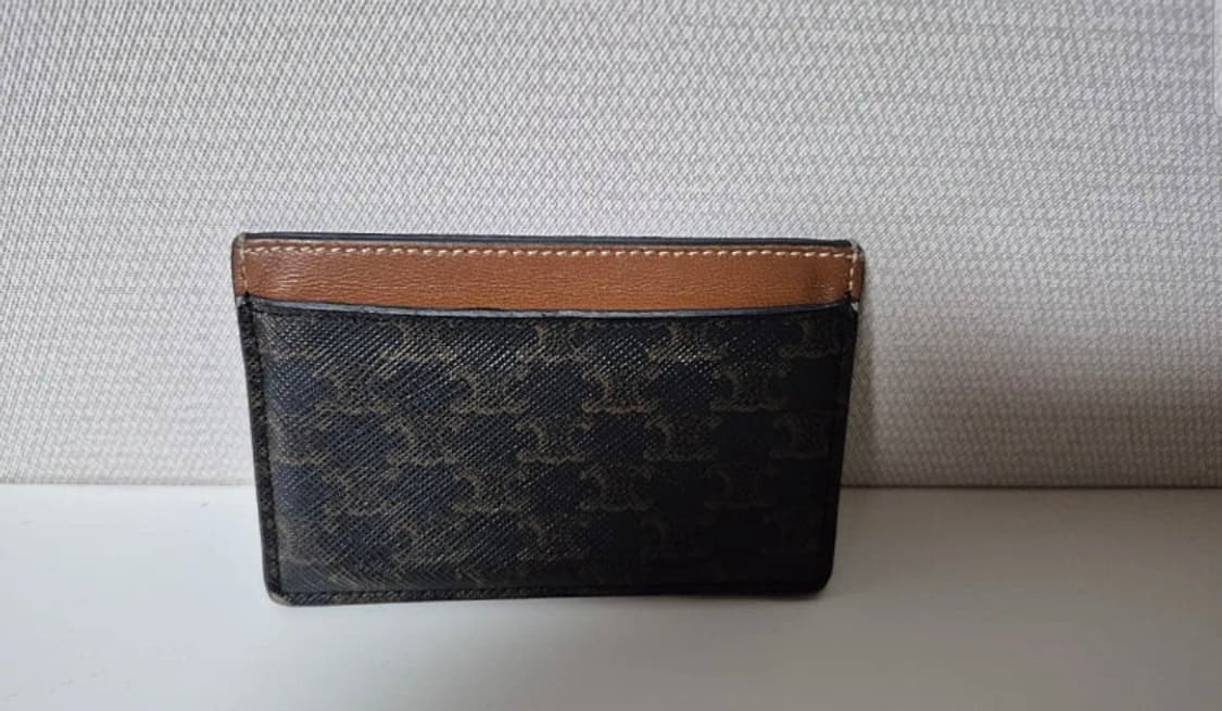 셀린느 정품 트리옹프 캔버스 카드 지갑 카드홀더 팝니다 상품이미지2