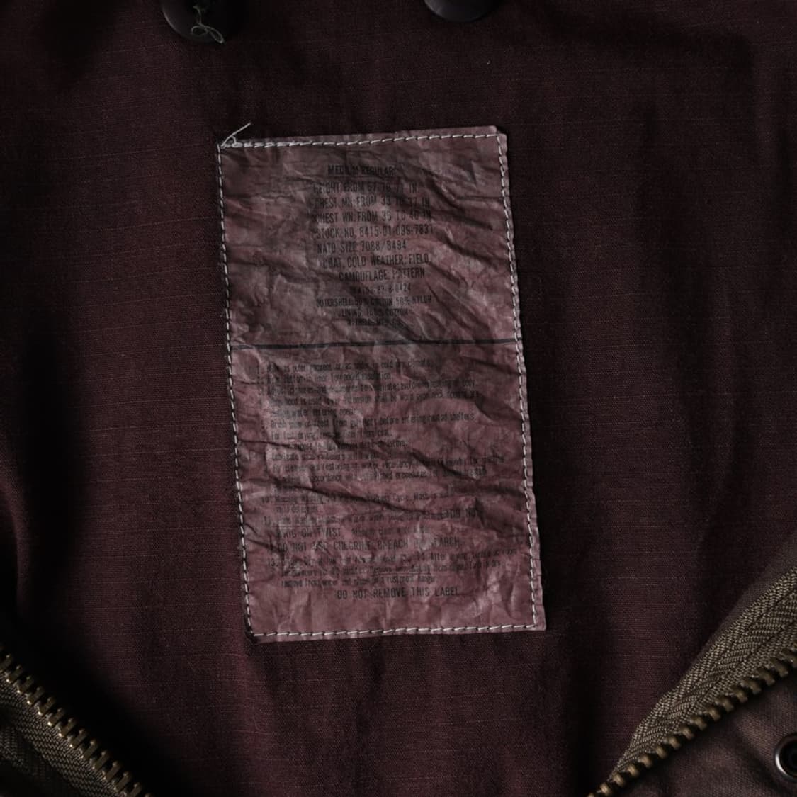 미군 빈티지 밀리터리 자켓 M 상품이미지6