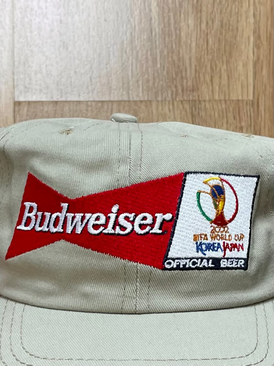 국내 유일 Made USA 2002 한일월드컵 버드와이저 빈티지 볼캡 상품이미지2