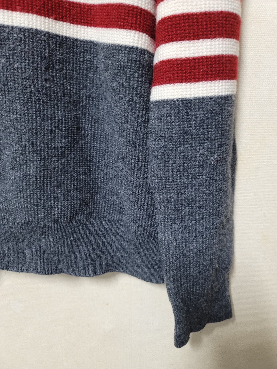 헤지스 컬러블럭 니트 상품이미지4