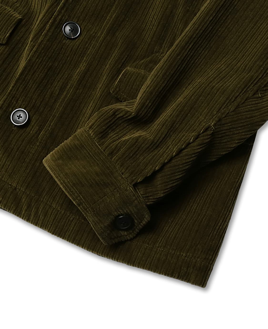 라르디니 [Lardini] 코듀로이 쑥 컬러 이태리 필드 자켓 상품이미지4